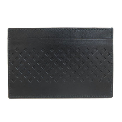 MONTBLANC logo Card Case Leather mens [Used]