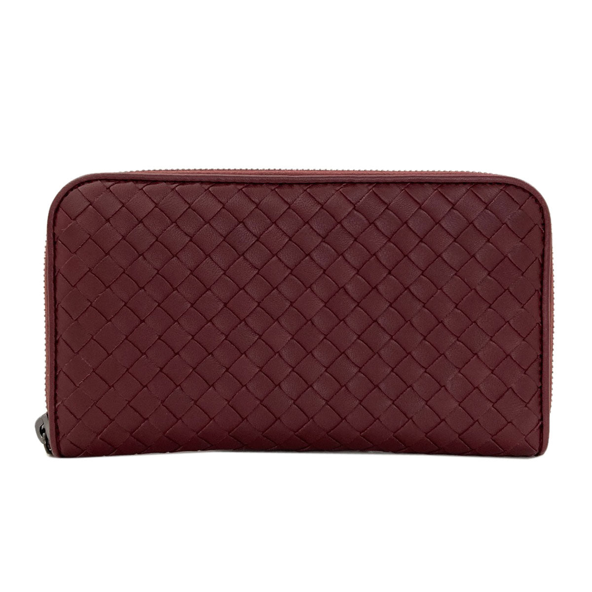 BOTTEGA VENETA Intrecciato Long wallet (with coin pocket) Calf Ladies [Used]