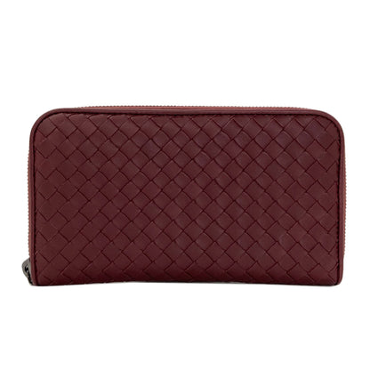 BOTTEGA VENETA Intrecciato Long wallet (with coin pocket) Calf Ladies [Used]