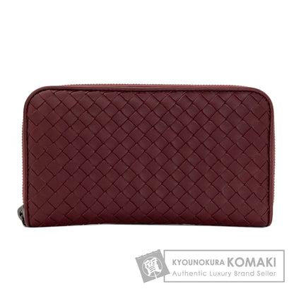 BOTTEGA VENETA Intrecciato Long wallet (with coin pocket) Calf Ladies [Used]