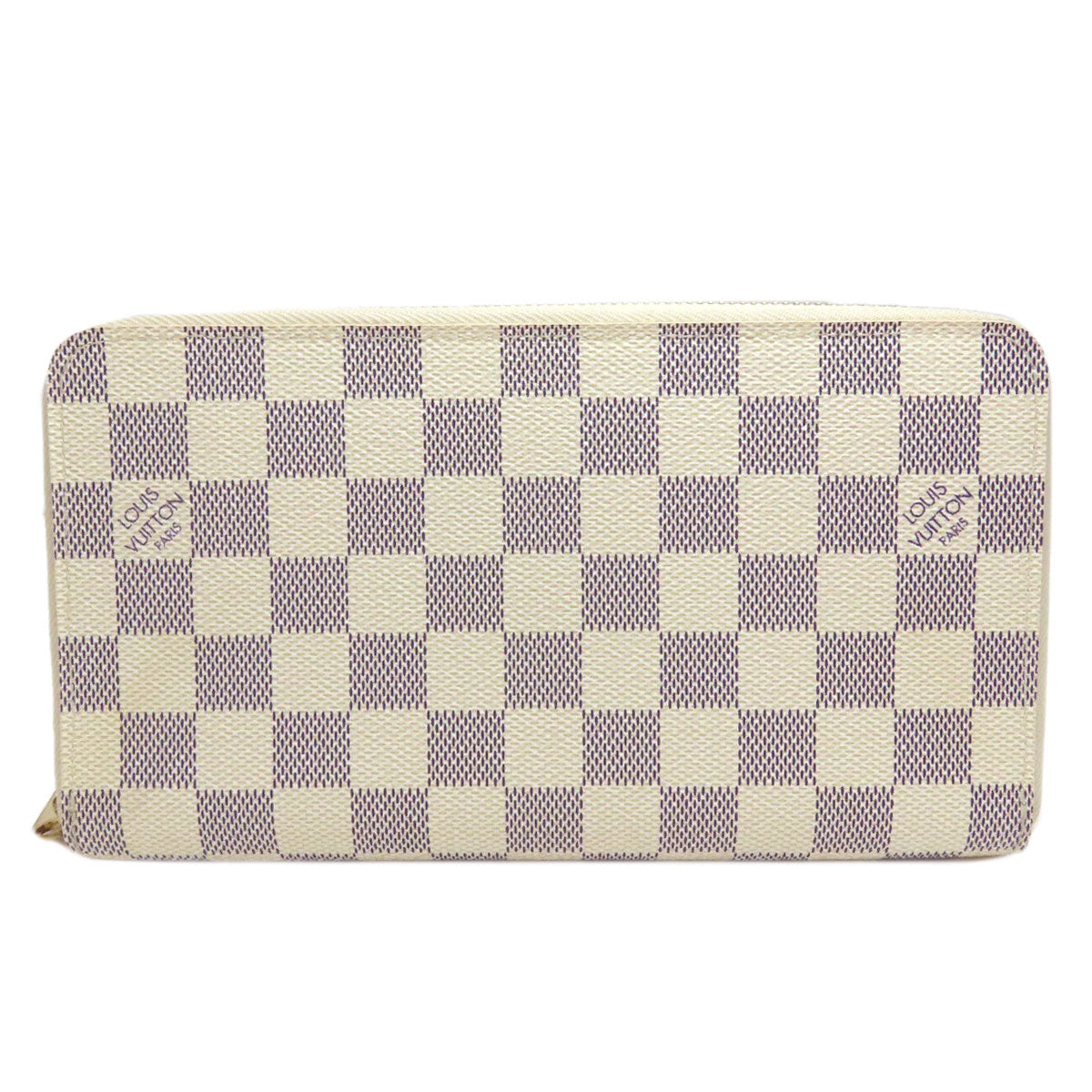 LOUIS VUITTON N60012 Zippy Organizer Long wallet (with coin pocket) Damier canvas Ladies [Used]