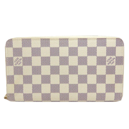 LOUIS VUITTON N60012 Zippy Organizer Long wallet (with coin pocket) Damier canvas Ladies [Used]