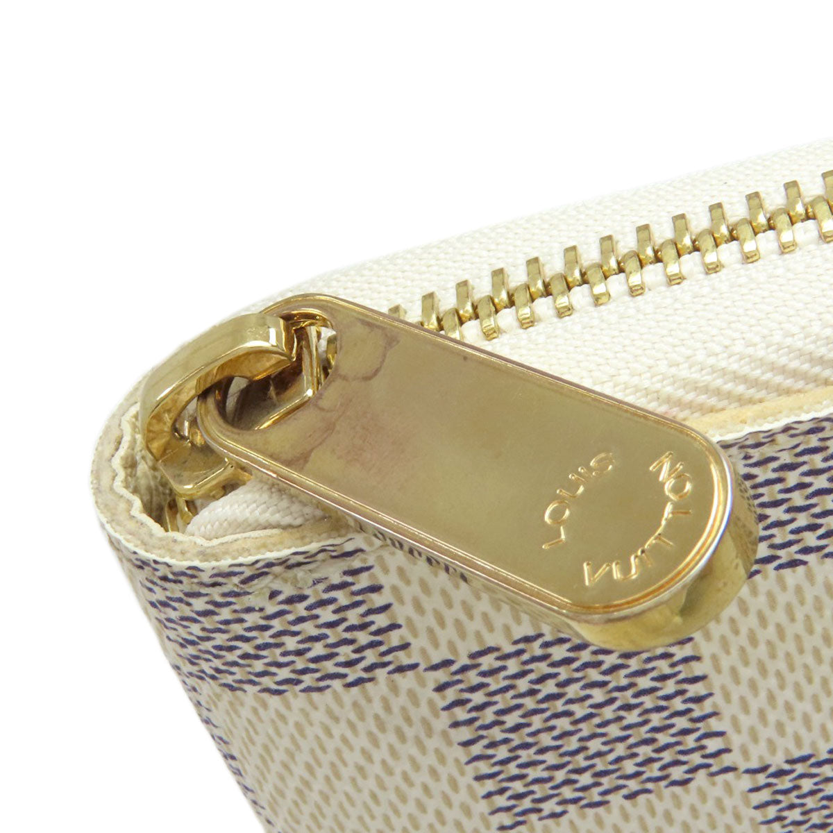LOUIS VUITTON N60012 Zippy Organizer Long wallet (with coin pocket) Damier canvas Ladies [Used]