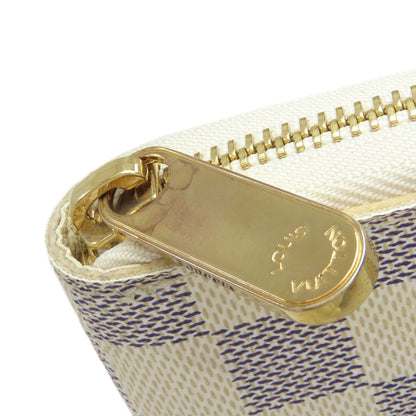 LOUIS VUITTON N60012 Zippy Organizer Long wallet (with coin pocket) Damier canvas Ladies [Used]
