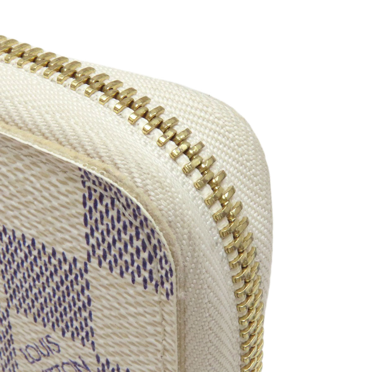 LOUIS VUITTON N60012 Zippy Organizer Long wallet (with coin pocket) Damier canvas Ladies [Used]