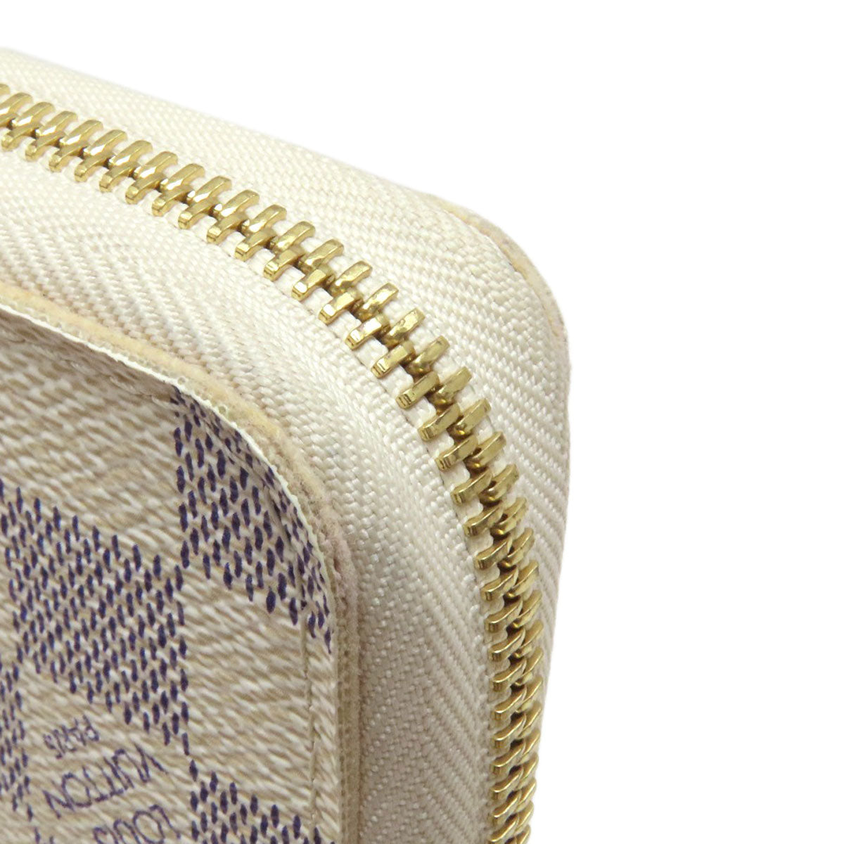 LOUIS VUITTON N60012 Zippy Organizer Long wallet (with coin pocket) Damier canvas Ladies [Used]