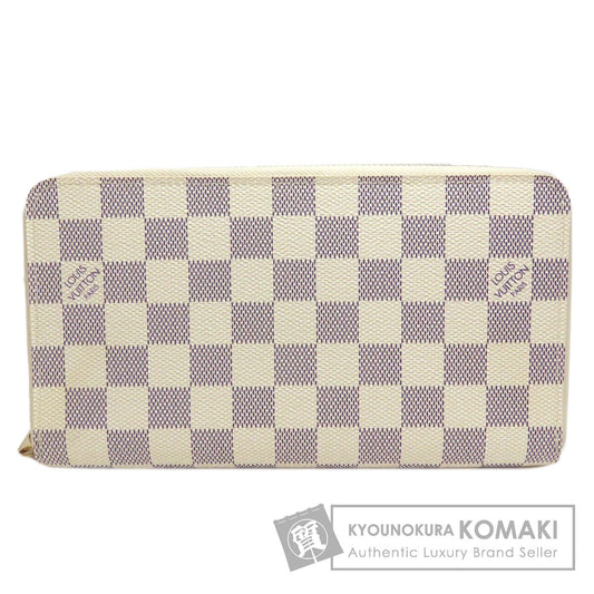 LOUIS VUITTON N60012 Zippy Organizer Long wallet (with coin pocket) Damier canvas Ladies [Used]