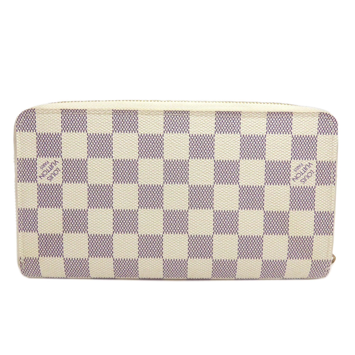 LOUIS VUITTON N60012 Zippy Organizer Long wallet (with coin pocket) Damier canvas Ladies [Used]