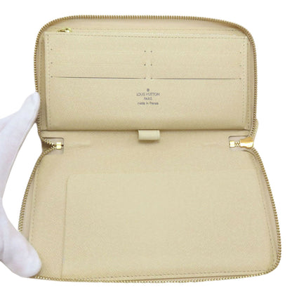 LOUIS VUITTON N60012 Zippy Organizer Long wallet (with coin pocket) Damier canvas Ladies [Used]
