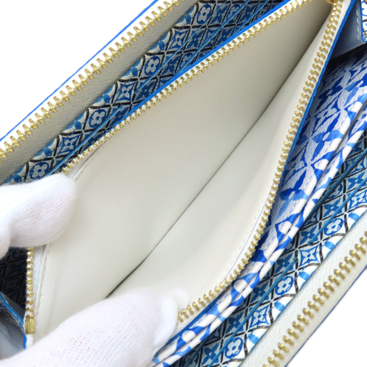 LOUIS VUITTON M82384 Zippy Wallet by the Pool Long wallet (with coin pocket) Monogram Giant Ladies [Used]