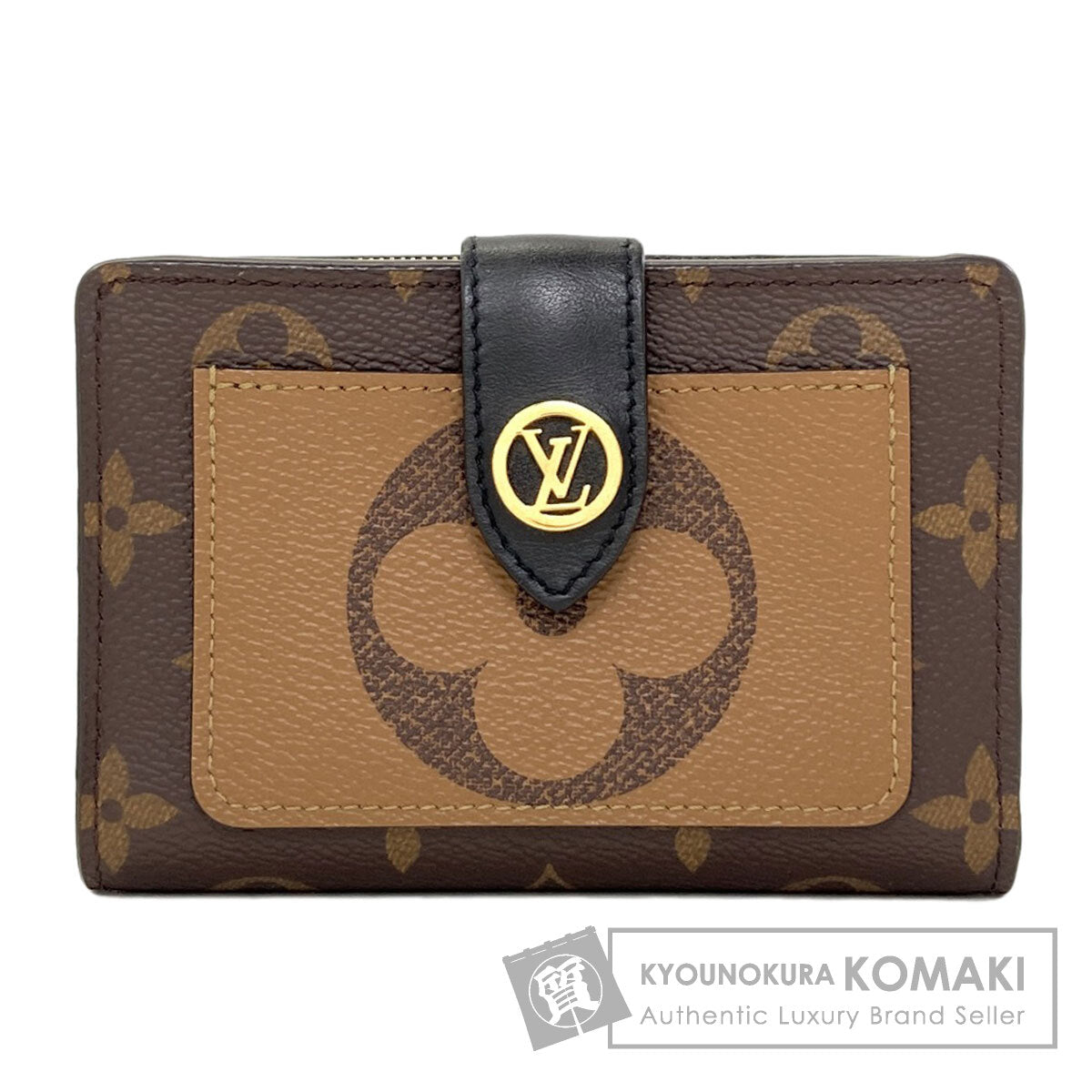 LOUIS VUITTON M69432 Portefeiulle Juliet Bifold Wallet with Coin Pocket Monogram canvas Ladies [Used]