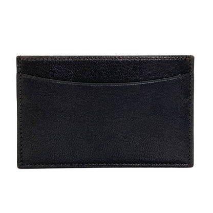 CARTIER logo Card Case Leather Ladies [Used]