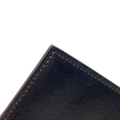 CARTIER logo Card Case Leather Ladies [Used]