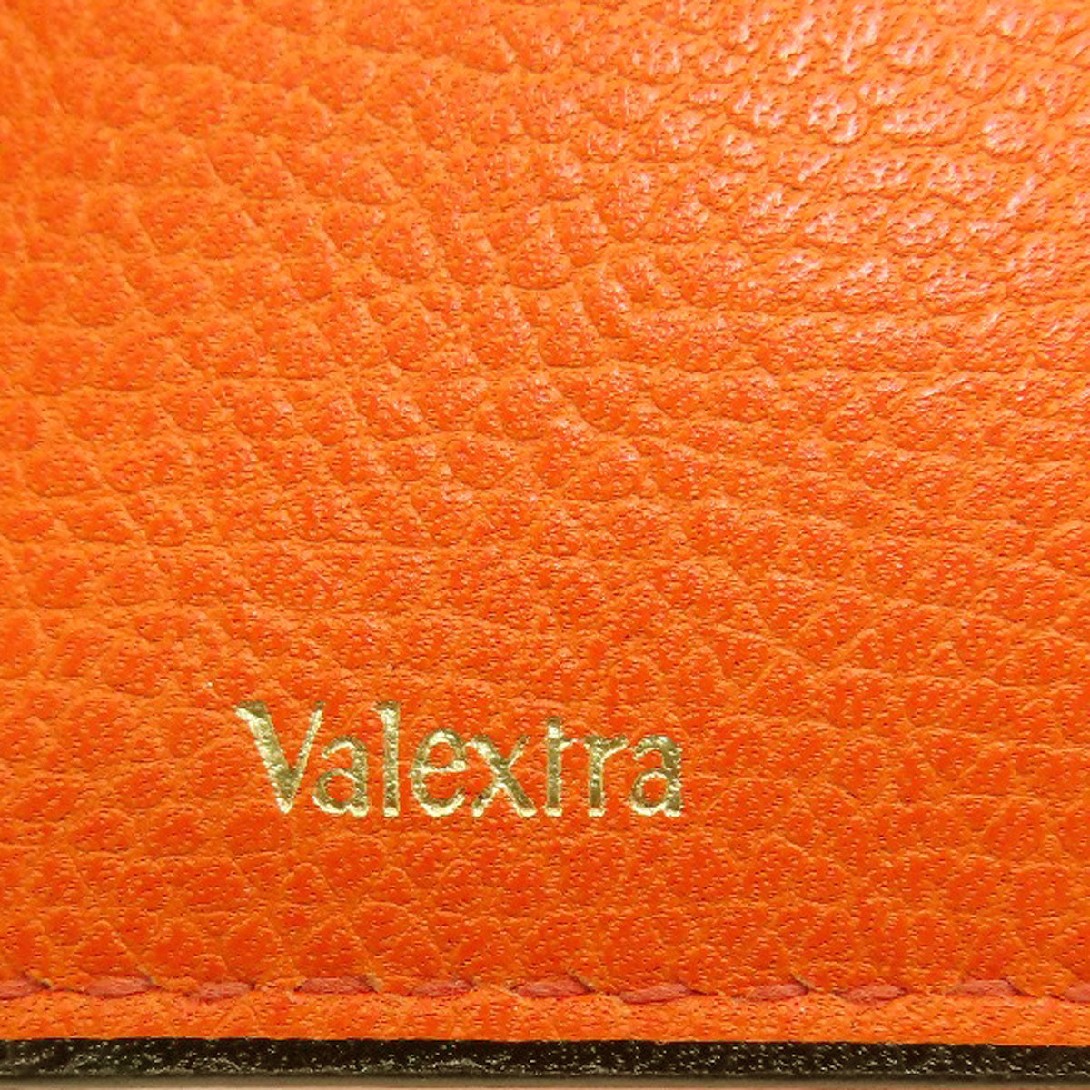 Valextra Money clip Bifold Wallet No Coin Pocket Leather mens [Used]