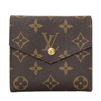 LOUIS VUITTON M61660 Portonet Bie Cult Credit Bifold Wallet with Coin Pocket Monogram canvas Ladies [Used]