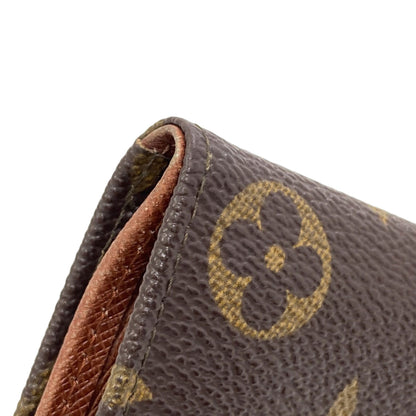 LOUIS VUITTON M61660 Portonet Bie Cult Credit Bifold Wallet with Coin Pocket Monogram canvas Ladies [Used]