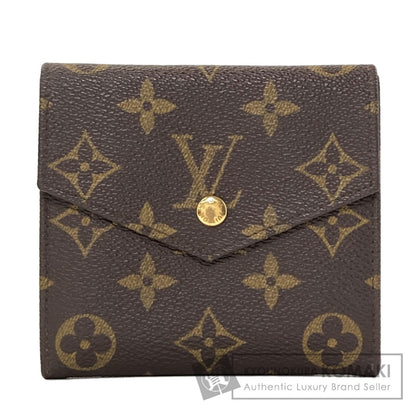 LOUIS VUITTON M61660 Portonet Bie Cult Credit Bifold Wallet with Coin Pocket Monogram canvas Ladies [Used]