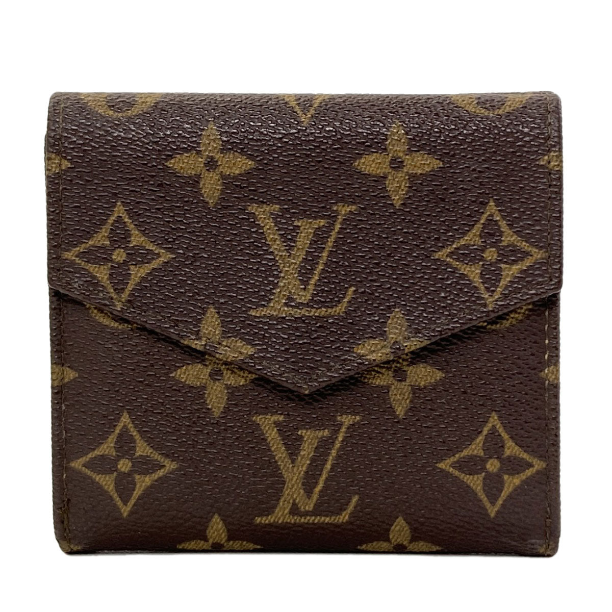 LOUIS VUITTON M61660 Portonet Bie Cult Credit Bifold Wallet with Coin Pocket Monogram canvas Ladies [Used]