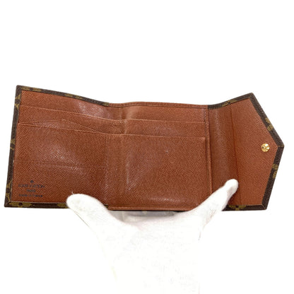 LOUIS VUITTON M61660 Portonet Bie Cult Credit Bifold Wallet with Coin Pocket Monogram canvas Ladies [Used]