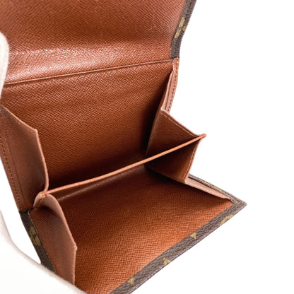 LOUIS VUITTON M61660 Portonet Bie Cult Credit Bifold Wallet with Coin Pocket Monogram canvas Ladies [Used]