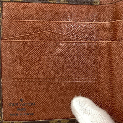 LOUIS VUITTON M61660 Portonet Bie Cult Credit Bifold Wallet with Coin Pocket Monogram canvas Ladies [Used]