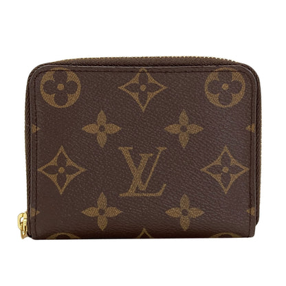 LOUIS VUITTON M60067 Zippy coin purse coin purse Monogram canvas Ladies [Used]