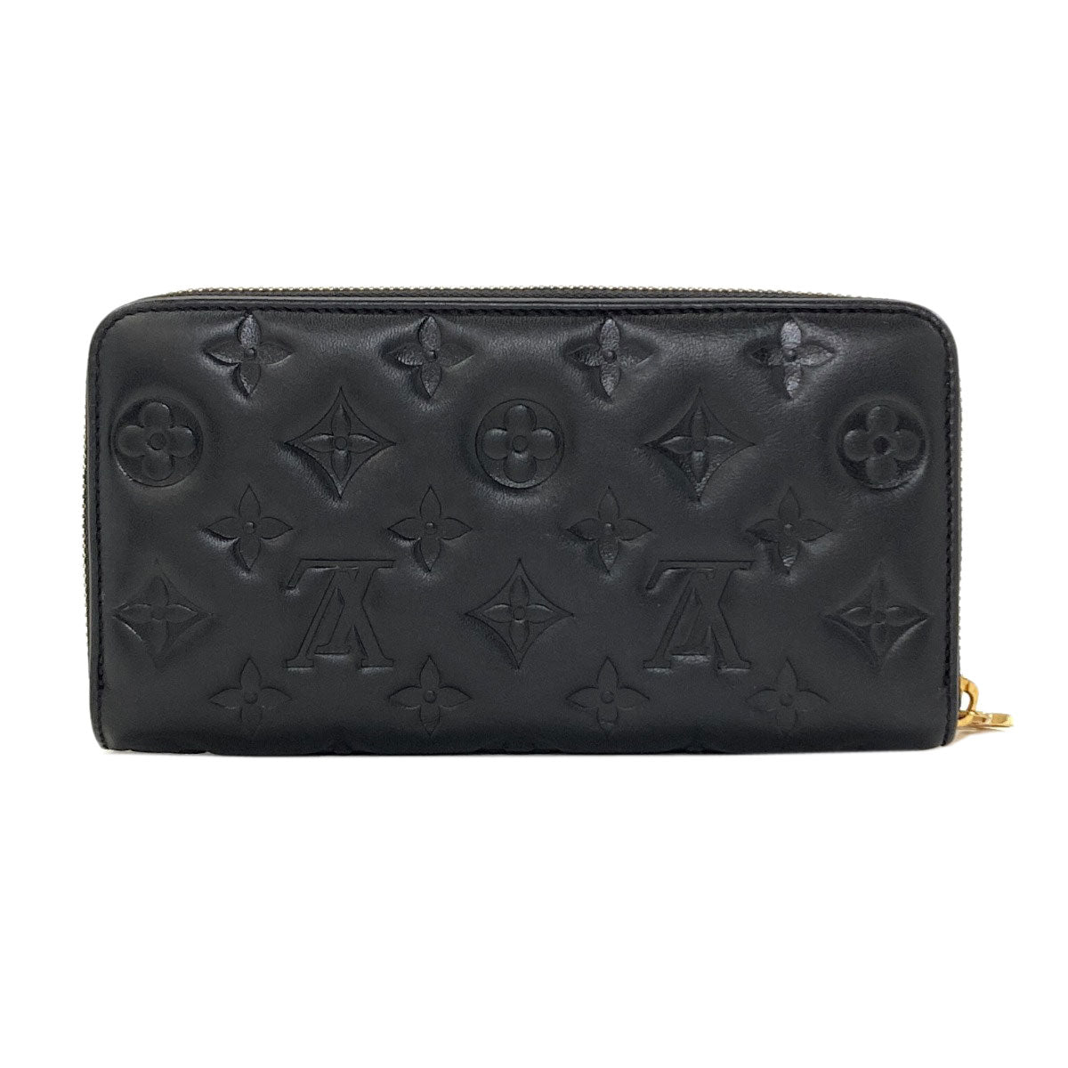 LOUIS VUITTON M81510 Zippy Wallet Coussin Long wallet (with coin pocket) Lambskin KussanLadies [Used]