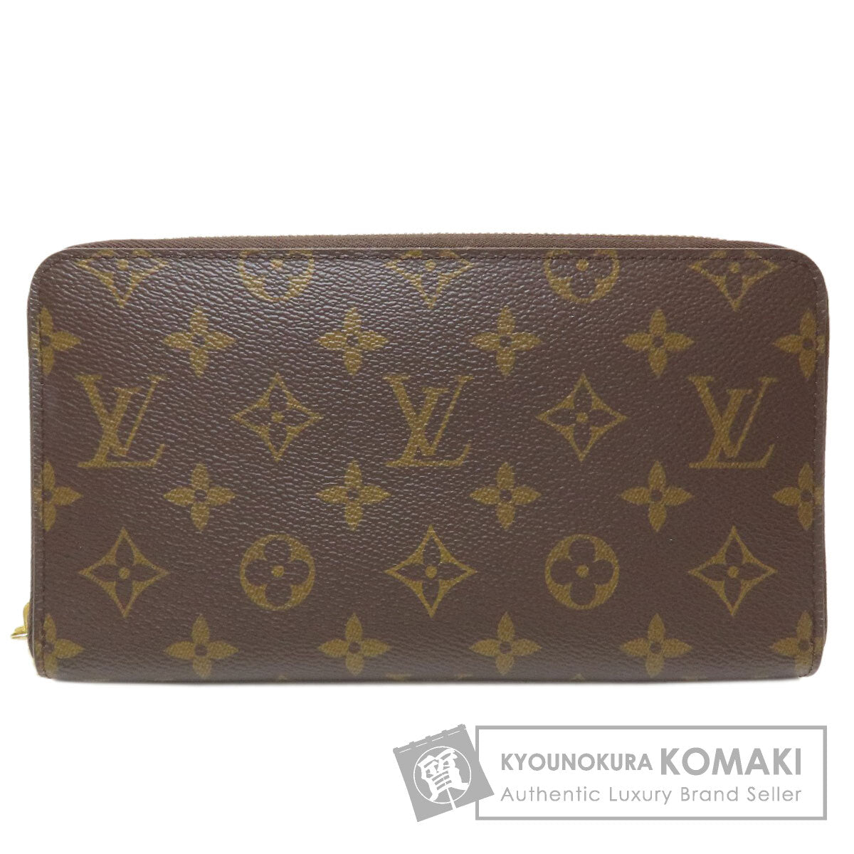LOUIS VUITTON M62581 Zippy Organizer Long wallet (with coin pocket) Monogram canvas Ladies [Used]