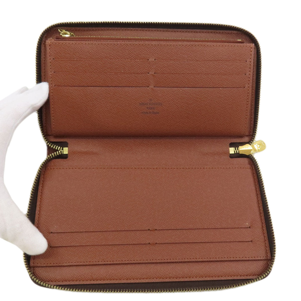 LOUIS VUITTON M62581 Zippy Organizer Long wallet (with coin pocket) Monogram canvas Ladies [Used]