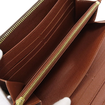 LOUIS VUITTON M62581 Zippy Organizer Long wallet (with coin pocket) Monogram canvas Ladies [Used]
