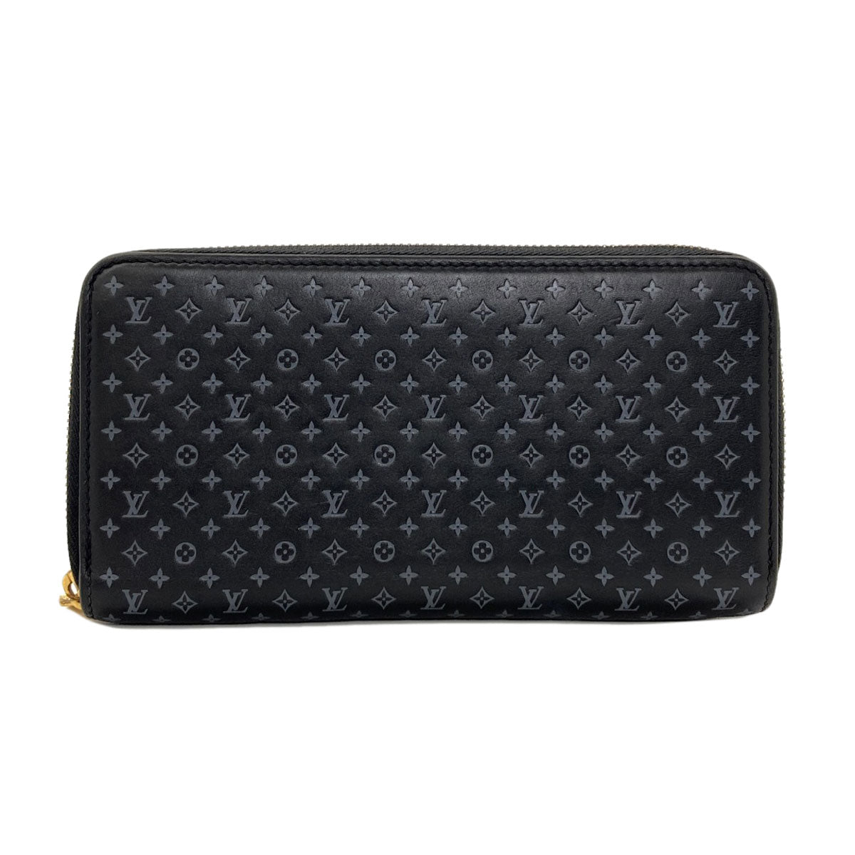 LOUIS VUITTON M82233 Zippy Wallet Nanogram Long wallet (with coin pocket) Calf NanogramLadies [Used]