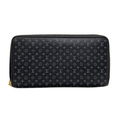LOUIS VUITTON M82233 Zippy Wallet Nanogram Long wallet (with coin pocket) Calf NanogramLadies [Used]