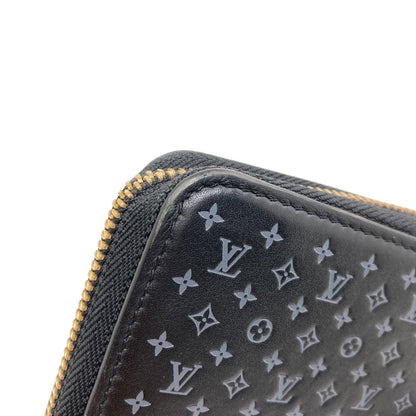 LOUIS VUITTON M82233 Zippy Wallet Nanogram Long wallet (with coin pocket) Calf NanogramLadies [Used]