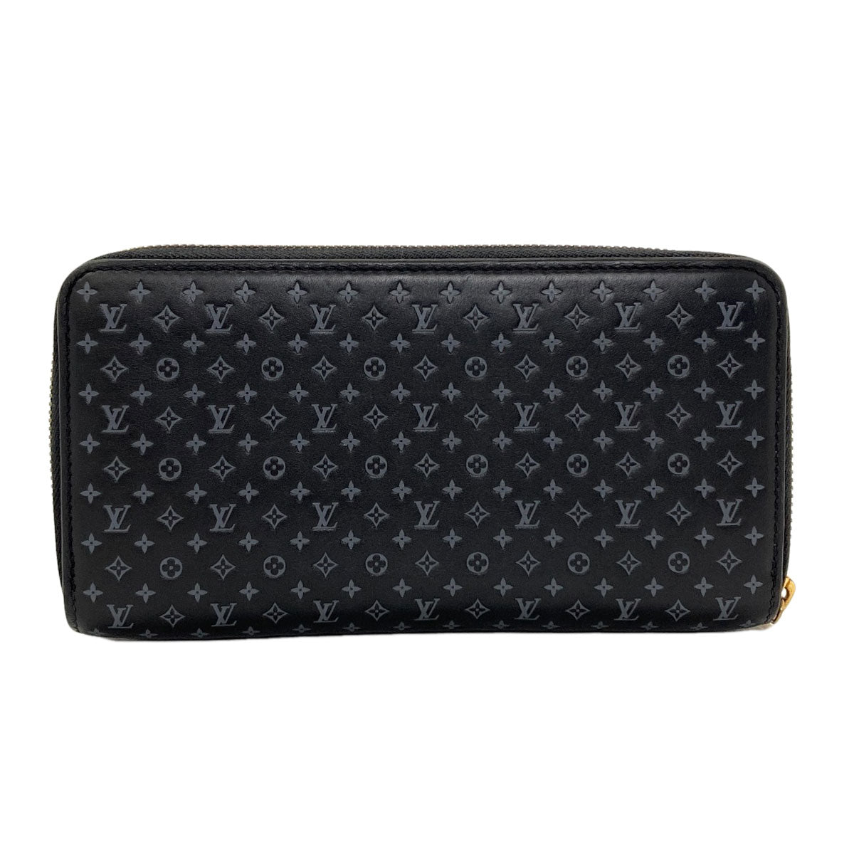 LOUIS VUITTON M82233 Zippy Wallet Nanogram Long wallet (with coin pocket) Calf NanogramLadies [Used]