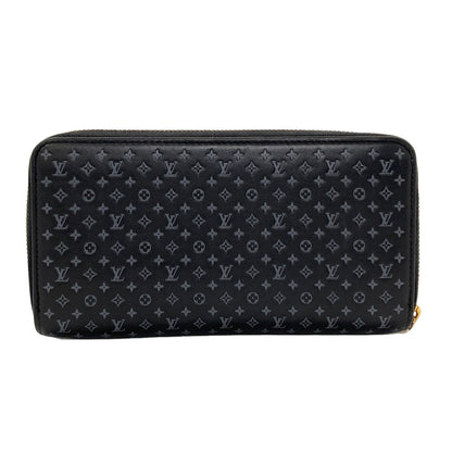 LOUIS VUITTON M82233 Zippy Wallet Nanogram Long wallet (with coin pocket) Calf NanogramLadies [Used]