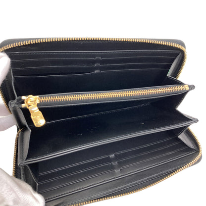 LOUIS VUITTON M82233 Zippy Wallet Nanogram Long wallet (with coin pocket) Calf NanogramLadies [Used]