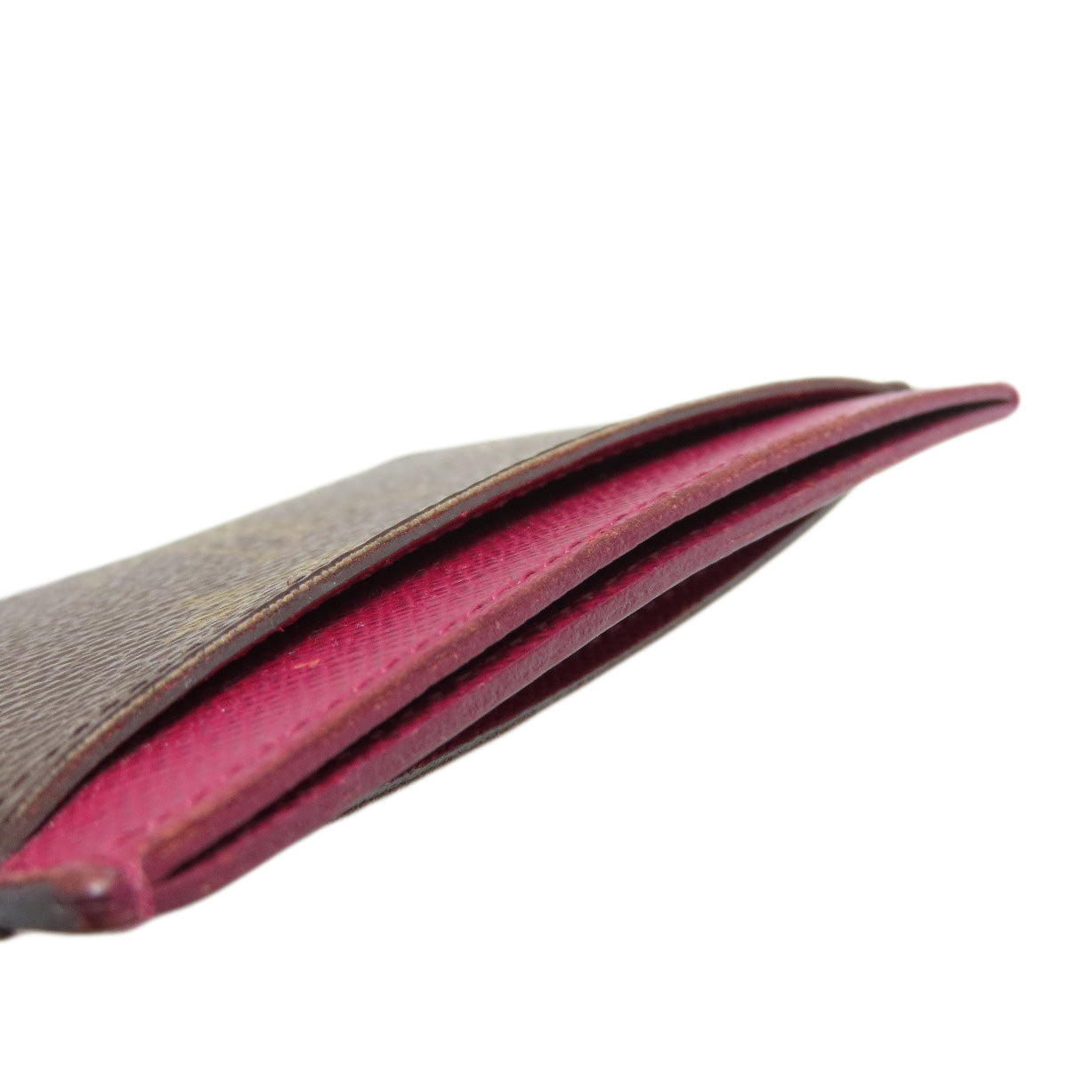 LOUIS VUITTON M60703 Porte Cartes・Simple Card Case Monogram canvas Ladies [Used]