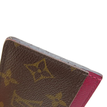 LOUIS VUITTON M60703 Porte Cartes・Simple Card Case Monogram canvas Ladies [Used]