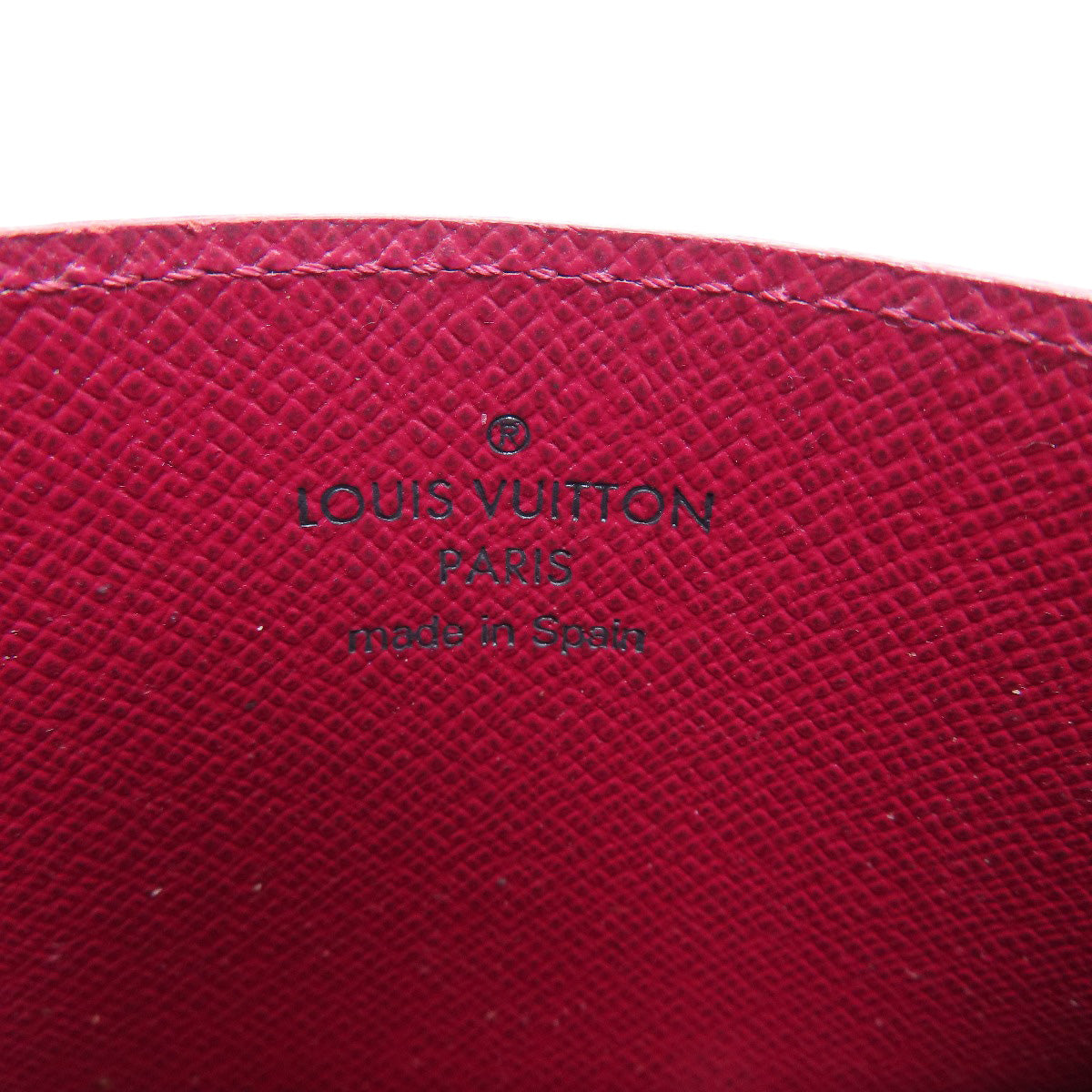 LOUIS VUITTON M60703 Porte Cartes・Simple Card Case Monogram canvas Ladies [Used]