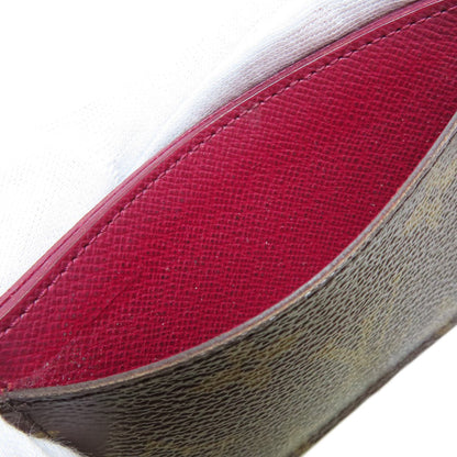 LOUIS VUITTON M60703 Porte Cartes・Simple Card Case Monogram canvas Ladies [Used]