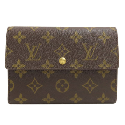 LOUIS VUITTON M61202 Porte Tresor, Etui, Papier Tri-fold wallet (with Coin Pocket) Monogram canvas Ladies [Used]