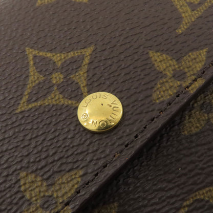 LOUIS VUITTON M61202 Porte Tresor, Etui, Papier Tri-fold wallet (with Coin Pocket) Monogram canvas Ladies [Used]
