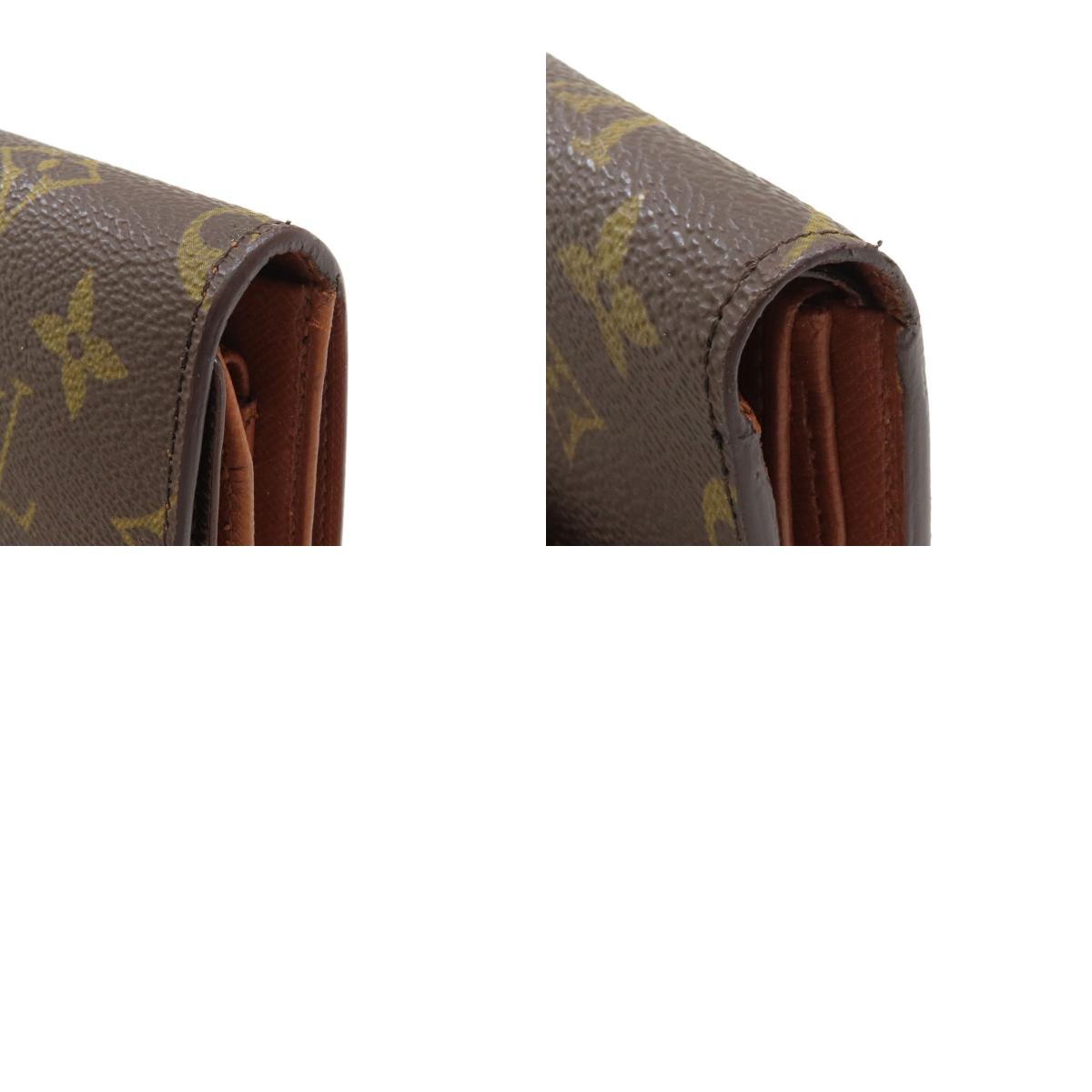 LOUIS VUITTON M61202 Porte Tresor, Etui, Papier Tri-fold wallet (with Coin Pocket) Monogram canvas Ladies [Used]