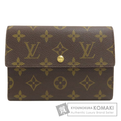 LOUIS VUITTON M61202 Porte Tresor, Etui, Papier Tri-fold wallet (with Coin Pocket) Monogram canvas Ladies [Used]