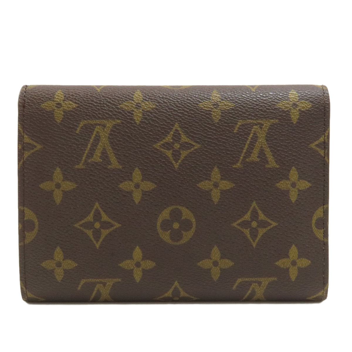 LOUIS VUITTON M61202 Porte Tresor, Etui, Papier Tri-fold wallet (with Coin Pocket) Monogram canvas Ladies [Used]