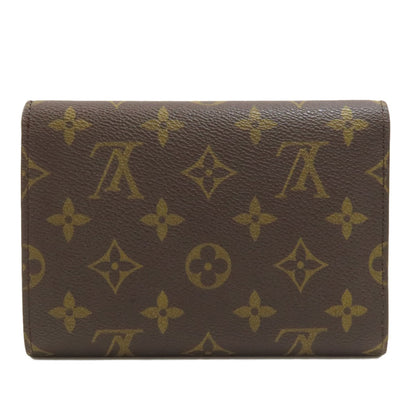 LOUIS VUITTON M61202 Porte Tresor, Etui, Papier Tri-fold wallet (with Coin Pocket) Monogram canvas Ladies [Used]