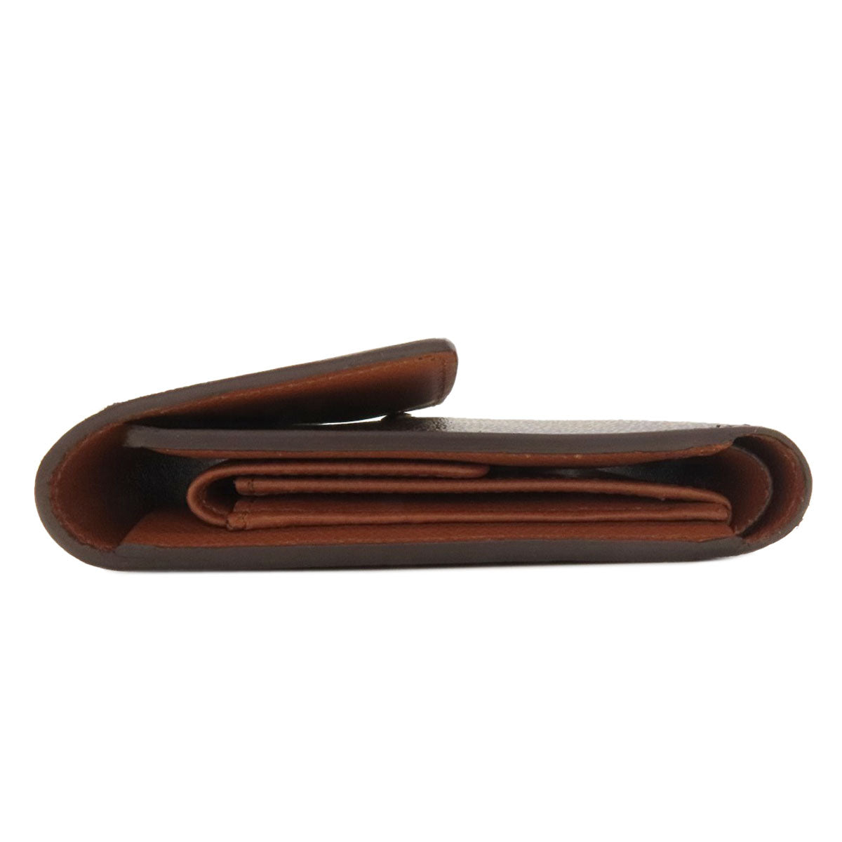LOUIS VUITTON M61202 Porte Tresor, Etui, Papier Tri-fold wallet (with Coin Pocket) Monogram canvas Ladies [Used]