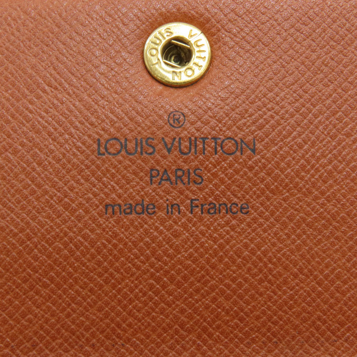 LOUIS VUITTON M61202 Porte Tresor, Etui, Papier Tri-fold wallet (with Coin Pocket) Monogram canvas Ladies [Used]