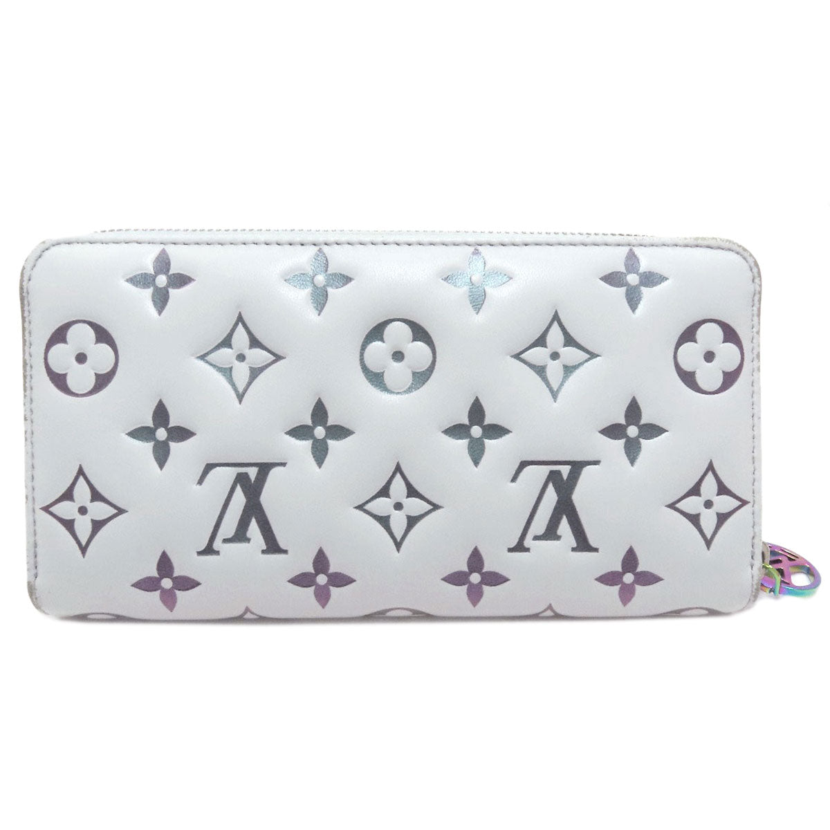 LOUIS VUITTON M82792 Zippy Wallet Coussin Long wallet (with coin pocket) Lambskin Ladies [Used]