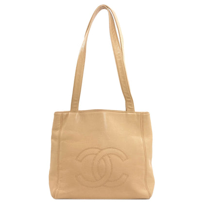 CHANEL COCO Mark GoldHardware Handbag Grained Calfskin Skin Ladies [Used]